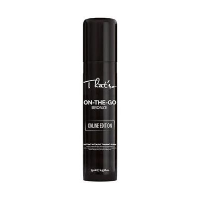 That'So On The Go Bronze online-utgåva ansikts- och kroppsolbränna spray naturlig brons, 75 ml