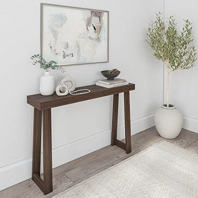 Maxwood Meubelplank plus Beam Classic Console Tafel - 46", Walnoot