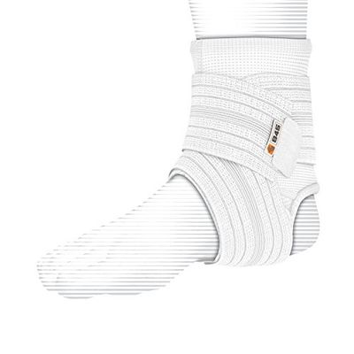 Shock Doctor 845 Chevillère avec Ceinture de Compression Unisexe Adulte L Noir/Gris