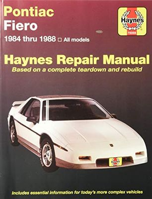 Pontiac Fiero, 1984-1988