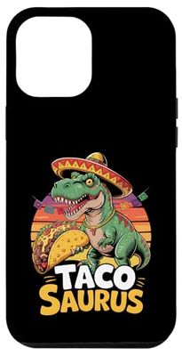 Tacosaurus Taco Dinosaur Funny Cinco de Mayo Men Women Kids Case for iPhone 12 Pro Max