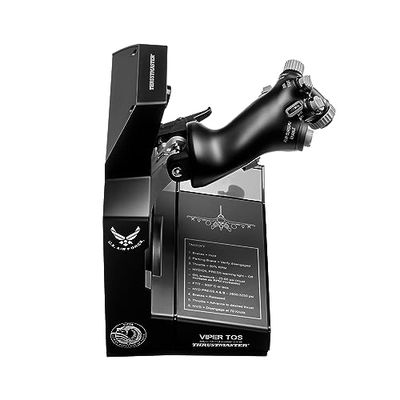 Thrustmaster Viper TQS - Système de quadrant de commande des gaz de haute précision pour la simulation de vol sur PC