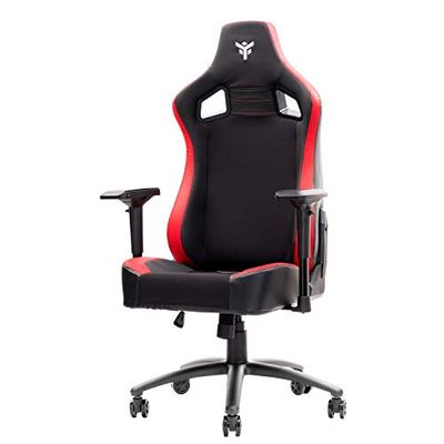 Itek Chair Silla para Gaming Scout PM30, Cloruro de polivinilo, Rojo, Normale