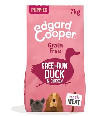 Edgard & Cooper Puppy Droog Hondenvoer (Eend & Kip, 7kg), Vers Vlees: Écht Voedzaam En Zonder Granen