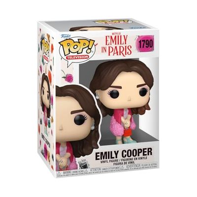 Funko Pop! Television: Emily In Paris – Emily Cooper - Figura de Vinilo Coleccionable - Idea de Regalo - Mercancia Oficial - Juguetes para Niños y Adultos - TV Fans - Muñeco para Coleccionistas