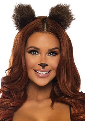 Leg Avenue A2841 - Bear Ear Headband, One Size (Brown)