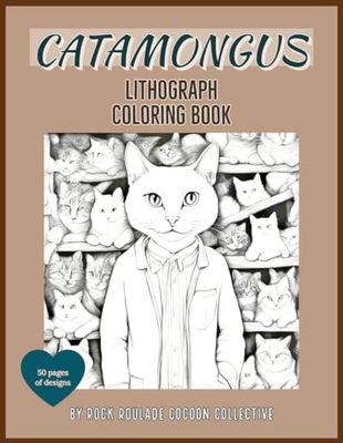 Lithograph Coloring Book: Catamongus