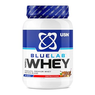 USN Blue Lab Whey Protein Powder: Wheytella - Whey Protein 908g - Post-Workout - Whey Isolate - Muscle Building Powder Supplement With Added BCAAs