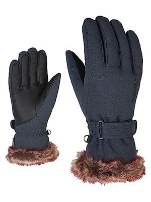 Ziener Kim Lady Glove - Guanti da sci da donna, per sport invernali, caldi, traspiranti, 8,5