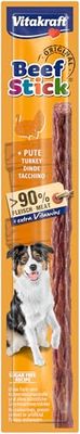 Vitakraft 263354 231100 Hundesnacks Beef-Sticks Pute, 12 g