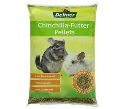Dehner knaagdiervoer, chinchilla pellets, 5 kg