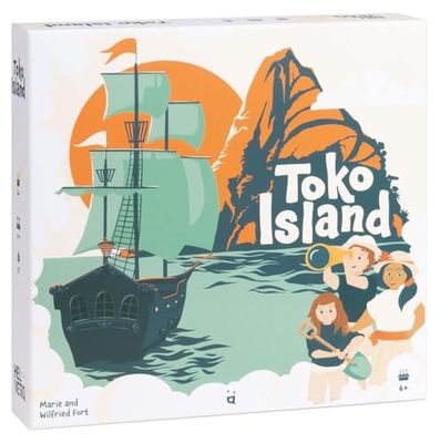 Helvetiq - Toko Island | Juegos De Mesa Niños 6 Años O Más | Juegos Educativos 6 Años O Más | Juegos para Niños Y Adultos | Juego Cooperativo | Juegos Reunidos