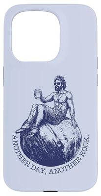 Divertente regalo di filosofia - citazione greca per filosofi Custodia per iPhone 15 Pro