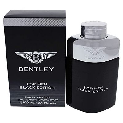 Bentley Black Edition For Men 3.4 Oz Edp Spray, Multicoloured, 100 millilitre, (Pack of 1)