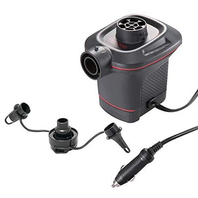 Intex Pompa Elektryczna, Czarny/Czerwony, 12 V