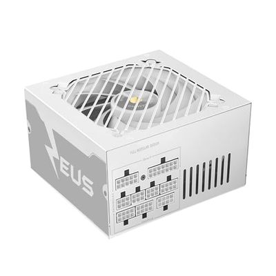 Mars Gaming MPZE750SIM, Alimentation Modulaire ATX 750W, Garantie 10 Ans, 80 Plus Silver +87%, Ventilateur FDB 14cm, Technologies AI2-RPM et DC-DC, Condensateurs Japonais Toshin Kyogo 105°, Blanc