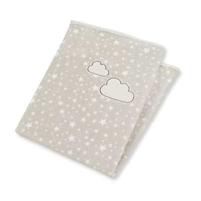 Sterntaler Pluche deken Stanley, leeftijd: voor baby's vanaf de geboorte, 75 x 100 cm, grijs