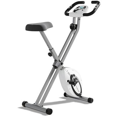Ultrasport F-Bike e F-Rider Bicicleta estática de treino fitness, tonificação de todo o corpo e resistência, Única