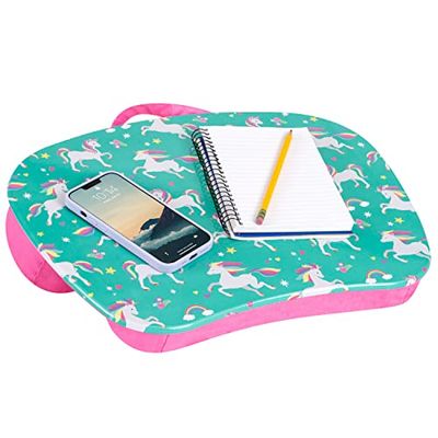LapGear MyStyle 45357 Bureau Portable avec Coussin – Licorne – Convient aux Ordinateurs Portables jusqu'à 15,6"