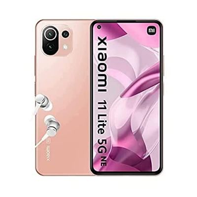 Xiaomi 11 Lite 5G NE - smartphone 128 GB, 8 GB RAM, dubbel sim, persika rosa