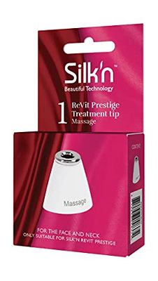 Silk'n Punta per Trattamento ReVit Prestige - Massage - Massaggia la Pelle e Stimola la Circolazione Sanguigna - Bianco - 1 Pezzo