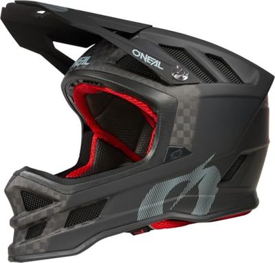 O'NEAL Blade Carbon IPX DH Bicycle Helmet Matt Black 2022 Oneal: Size: XL (61-62cm)