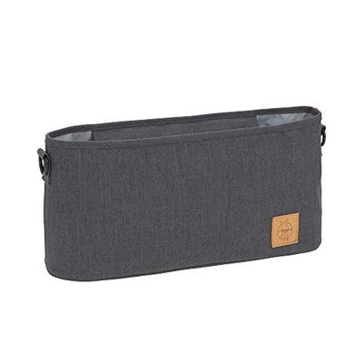 LÄSSIG Babykinderwagen organizer buggy organizer kinderwagentas incl. kinderwagenbevestiging/organizer Glam Goldie antraciet, 1 stuk (1 stuk)