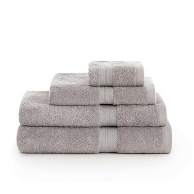 BELUM | Pack of 2 Towels 100% Combed Cotton 650 g. Pussywillow 30 x 50, Quick Dry Towels, Highly Absorbent Cotton Towels