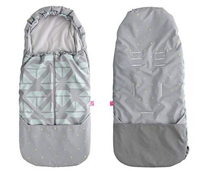 Motherhood Voetenzak van softshell, voor buggy, kinderwagen, babyzitje, schepen, mintgroen