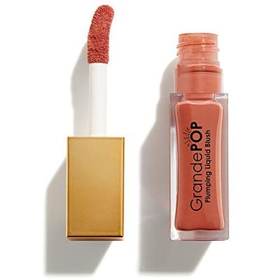 Grande Cosmetics Grandepop Plumping Liquid Blush, Tiramisu