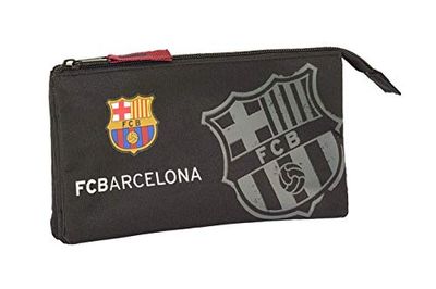 Safta PORTATODO TRIPLE F.C.BARCELONA BLACK 22x12x3 Multicolor (841903744