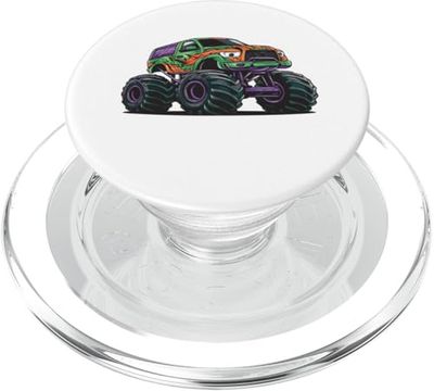 Monster Truck para niños pequeños, jóvenes y adultos PopSockets PopGrip para MagSafe