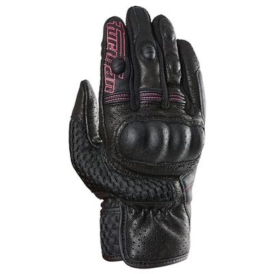Furygan TD AIR Lady Gants Moto Femme - Élégance, Protection CE, Respirabilité, Ajustement, Style - Élégance et Performance - Ecran Tactile