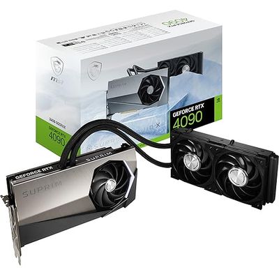 MSI GeForce RTX 4090 SUPRIM LIQUID X 24G Scheda Video Gaming - NVIDIA RTX 4090, 24 GB GDDR6X