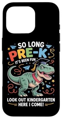 So Long Pre-k It's Been Fun Look Out Kindergarten Case for iPhone 16 Pro