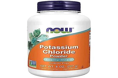 Now Foods, Potassium Chloride Powder (poudre de chlorure de potassium), 227 g, végétarien, potassium