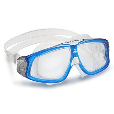 Aquasphere 21052Q - Gafas De Natación Unisex, color Azul/Plateado