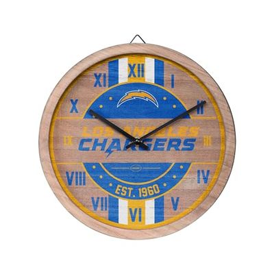 FOCO Chicago Bears NFL Barrel Wall Clock