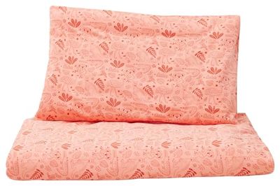 Kinderjersey beddengoedset van biologisch katoen, 100 x 135 cm, kussen 40 x 60 cm, GOTS-gecertificeerd