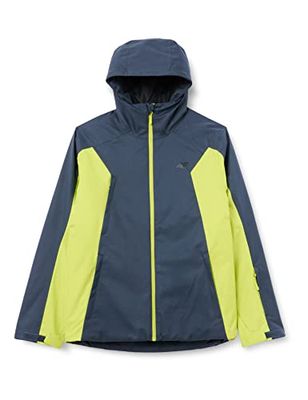 4F Men's Ski Jacket Kumn002 Jeans, Antracite, L Uomo