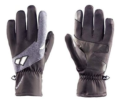 Zanier Unisex – volwassenen 40178-2093-7,5 handschoenen, zwart, antraciet, 7.5