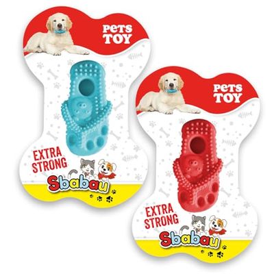 Sbabau - Chanclas Pets Toy - Juegos para perros suaves y resistentes, juegos para perros para fortalecer los dientes, juegos interactivos para perros, juegos para perros indestructibles para todos los