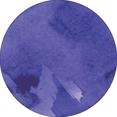 Bonateks, Ronde digitaal bedrukte muismat, antislip onderkant, voor kantoor en thuis, diameter: 22 cm