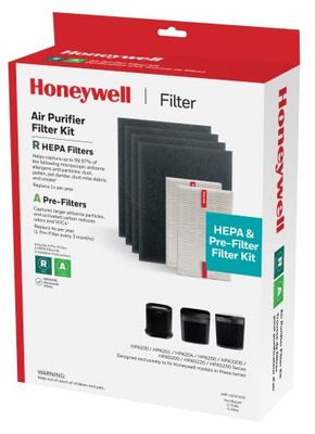 Honeywell True HEPA Value Combo Pack for HPA200 Series air Purifier Filters Grey