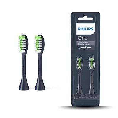 Philips Testina per spazzolino elettrico, confezione da 2 (modello BH1022/04), blu