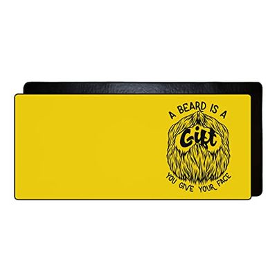 Bonamaison, Rectangle Digital Printed Gaming Mouse Pad for Gamers, Non-Slip Base, for Office and Home, Single Player Games L, Size:90 x 40 cm