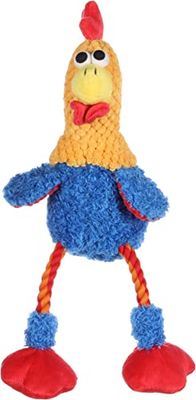 Flamingo JCHIEN MALITA Coq en Peluche Bleu 40CM