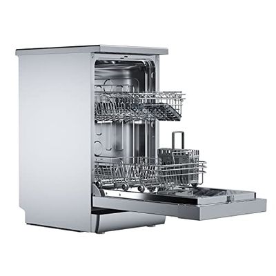 Teka DFS 44 750 SS - Lavavajillas 45 cm, de Libre Instalación, Expert Care Series con Tecnología Extra Dry Function y Panel de Mandos, para 10 Cubiertos y con 7 Programas de Lavado, Inox