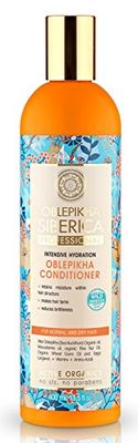 Natura Siberica Oblepikha Intensive Hydration Conditioner For Normal And Dry Hair With Organic Oblepikha Hydrolate, 400ml