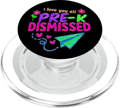 Prekínder despedido y lindo estudiante de último día de clases PopSockets PopGrip para MagSafe